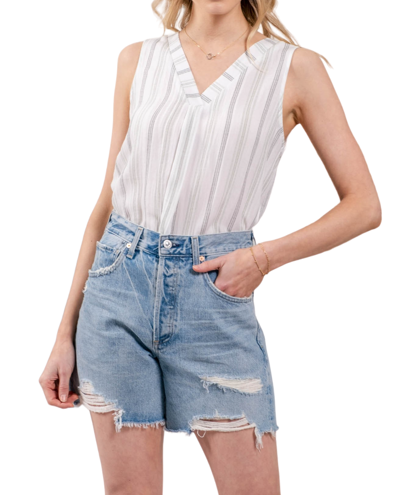 Naevia V-Neck Top