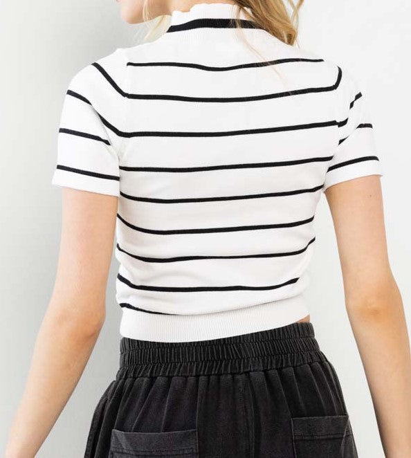 Cintia Stripe Top