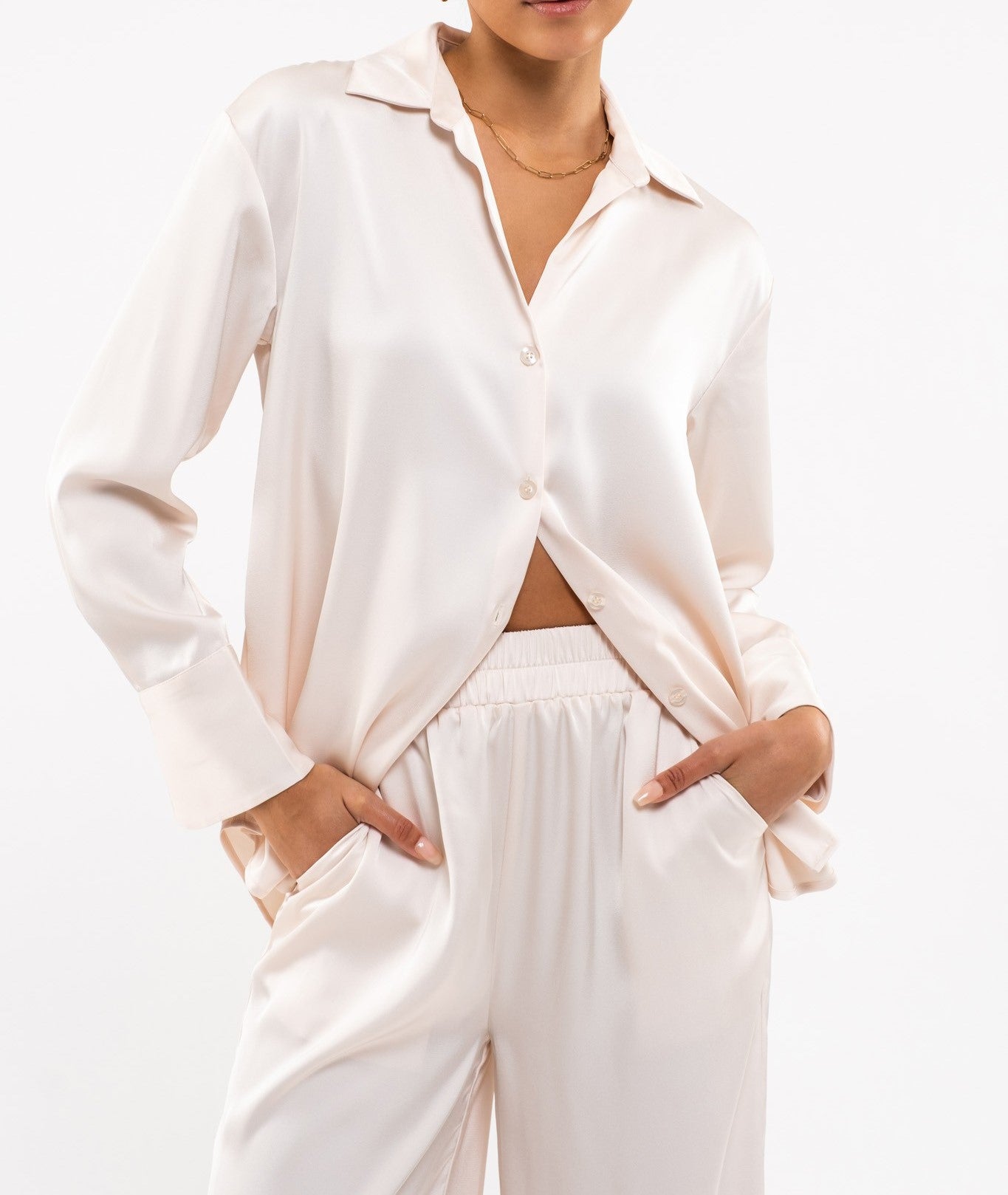 Donata Satin Top