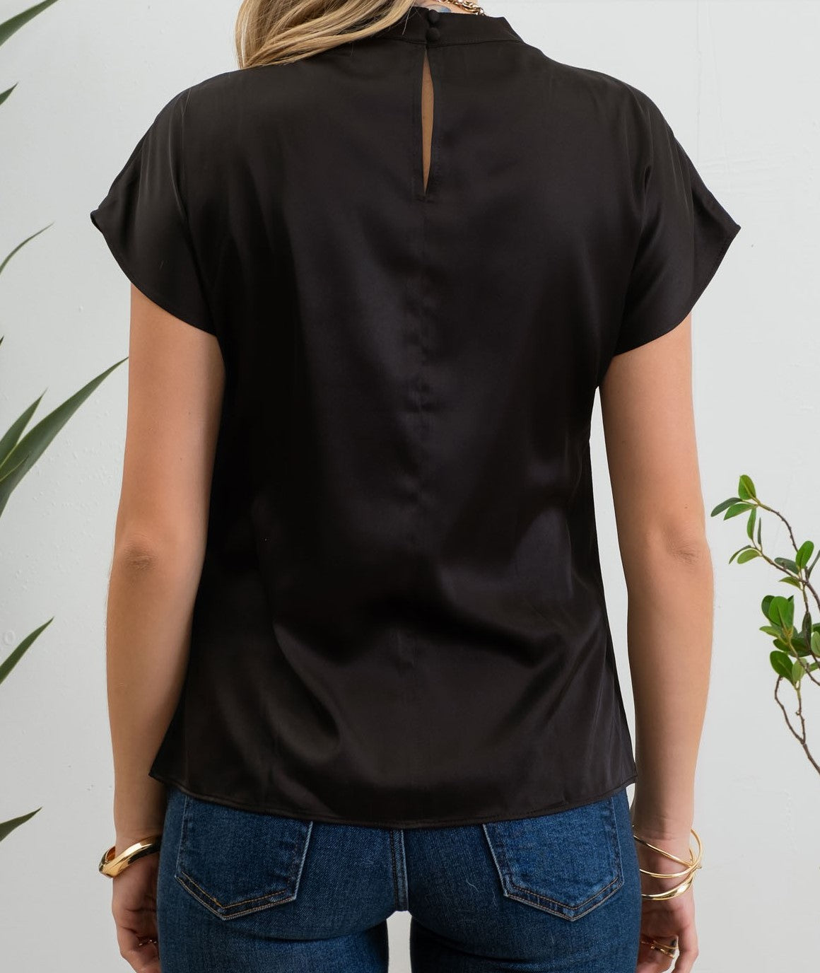 Urszula Satin Top