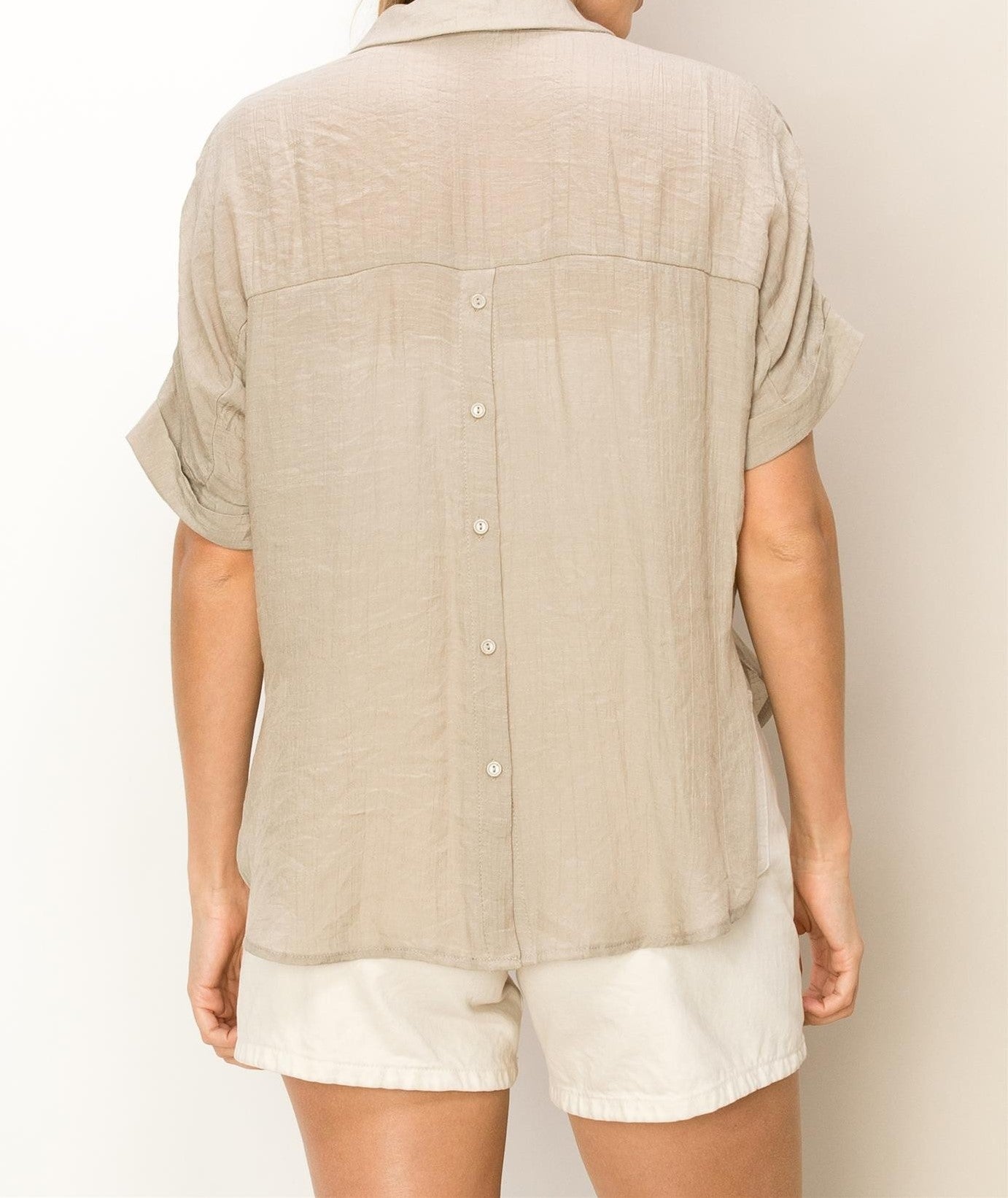 Brunay Button Back Shirt