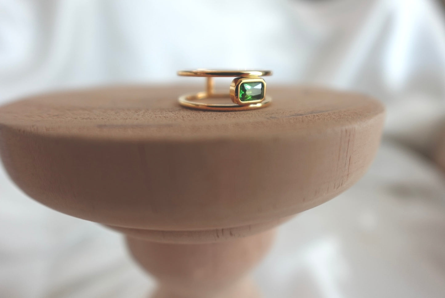 Green Zicon Ring