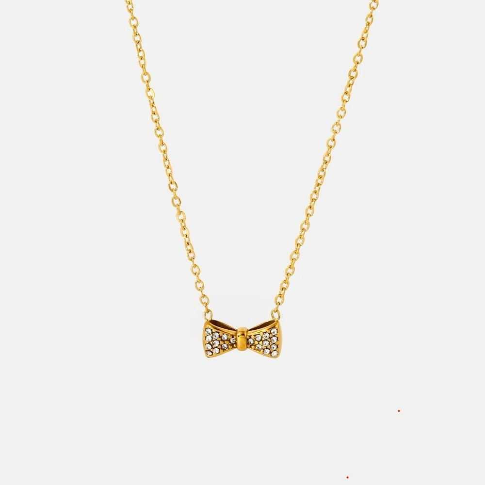 Bow Necklace
