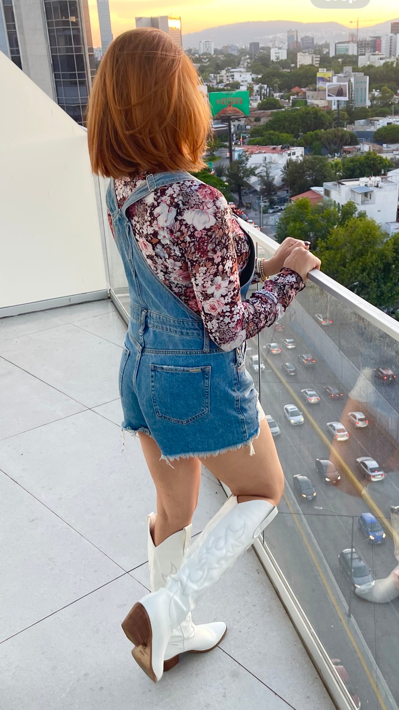 Leah Overall Shorts