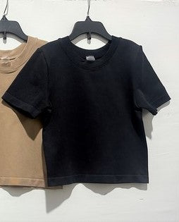 Black Azzurra Skims Tee