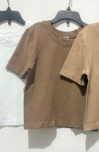 Brown Azzurra Skims Tee