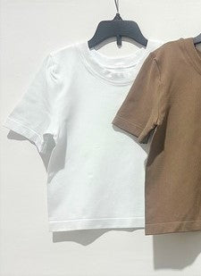 White Azzurra Skims Tee