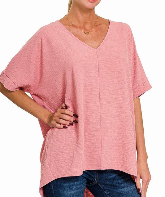 Esma V-Neck Top