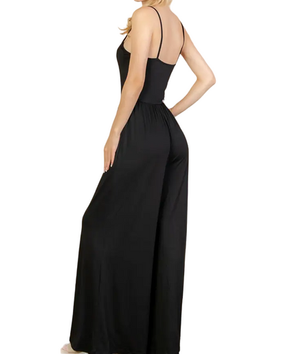 Alina Black Jumpsuit