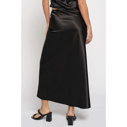 Ista Satin Maxi Skirt