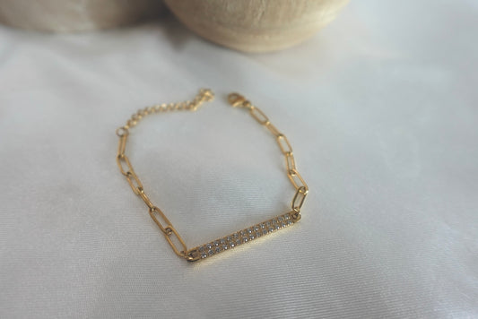 Bar Diamond Bracelet