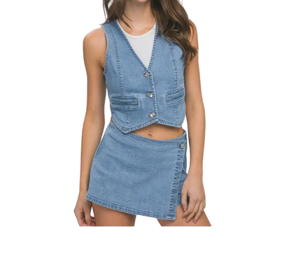 Kaia Denim Vest