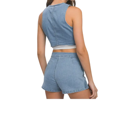 Kaia Denim Vest