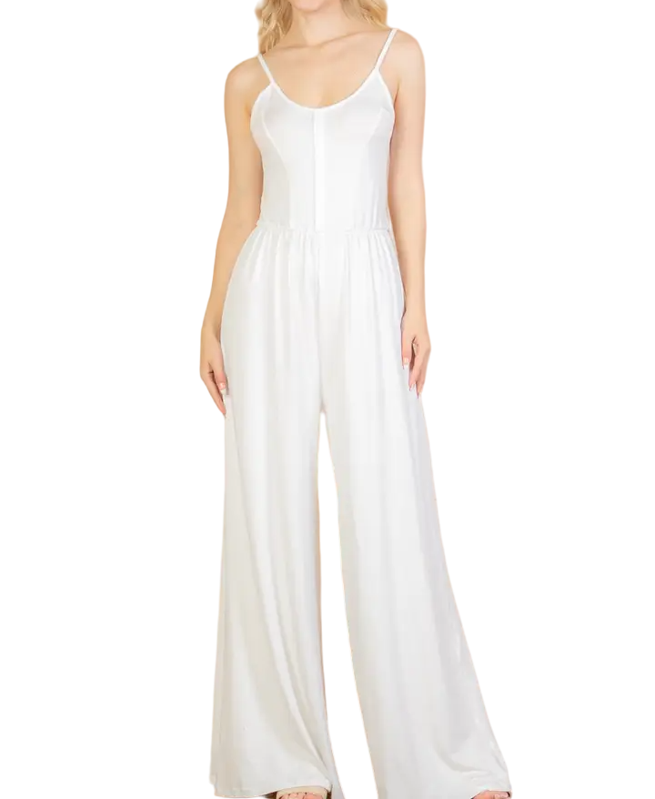 Ayla White Jumpsuit