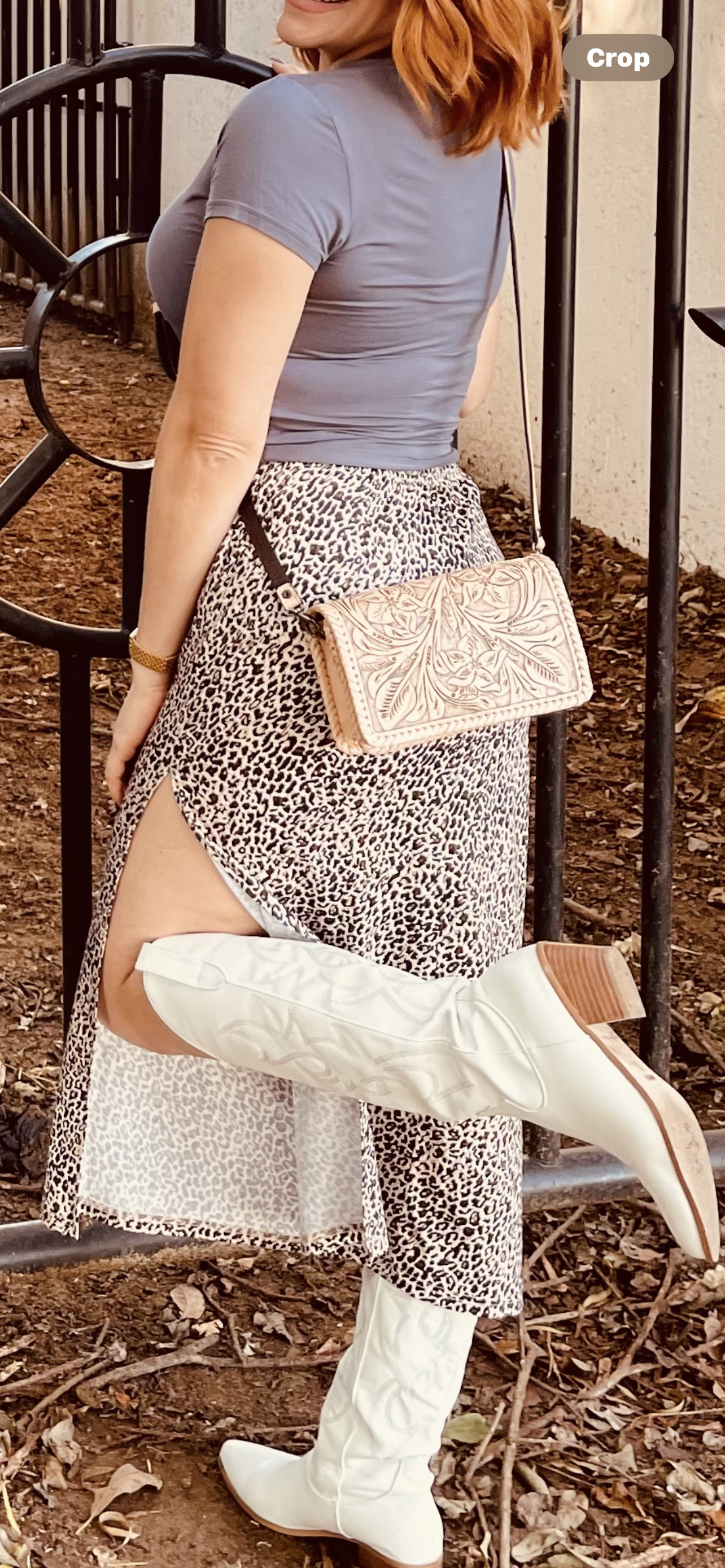 Lyla Cheetah Skirt