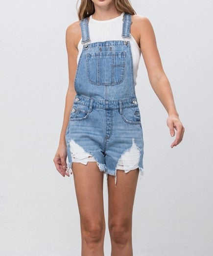 Leah Overall Shorts