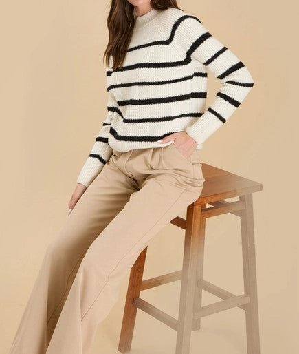 Reina Stripe Sweater